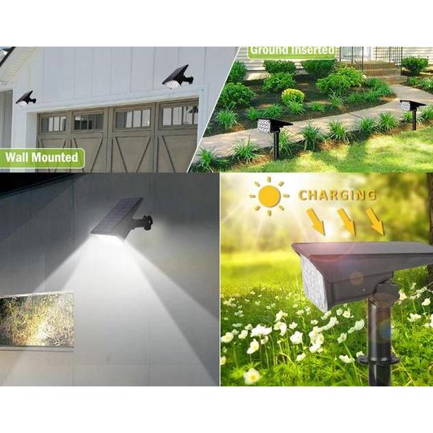 SOLAR CELL Lampu Taman Tancap / Sorot Taman Tenaga Surya 10 Watt / Lampu Sorot Tanaman Outdoor Water