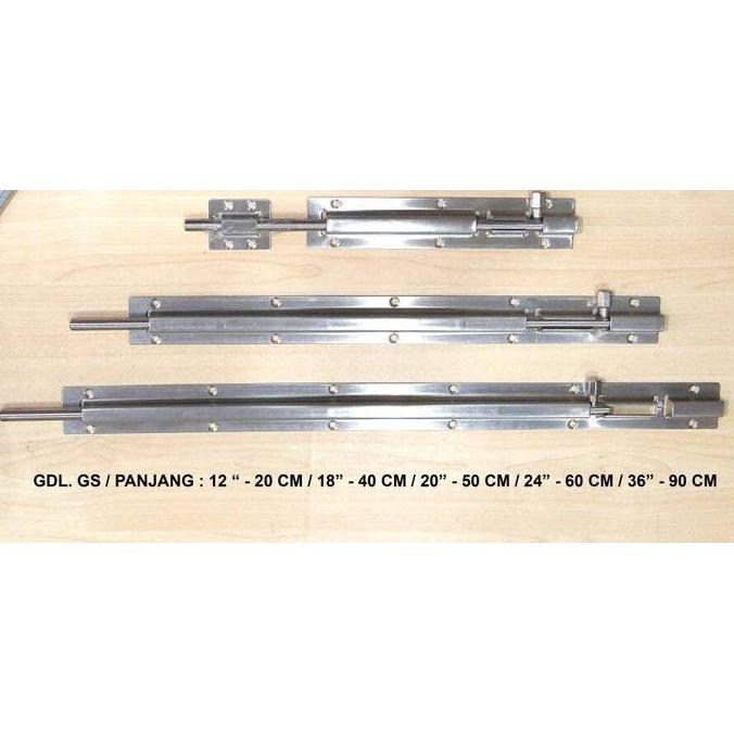 Grendel Pintu 60 Cm / Slot Pintu