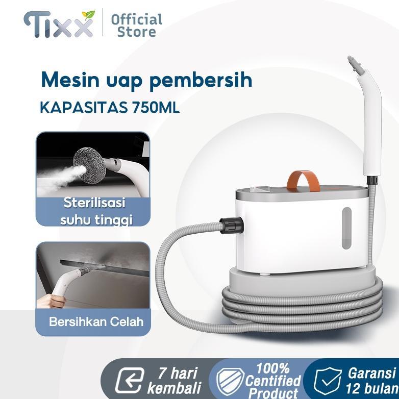 TIXX Mesin Steamer Uap Multi Function Steam Cleaner Mop Handheld Electric Steam Cleaner