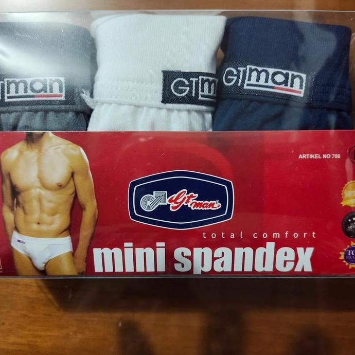Celana dalam gt man 708 / cd gt man mini spandex / Cd Gt man 708 Katun Pria Sport Dewasa Pendek Cowo