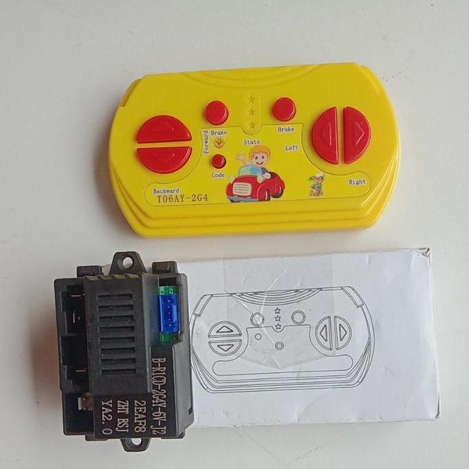 Remot mobilan Aki Receiver mobil anak PMB sparepart