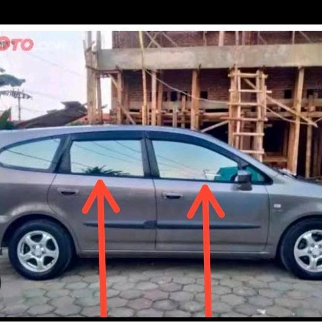 Karet Pelipit Kaca Luar Water Strip Kaca Luar Mobil Honda Stream