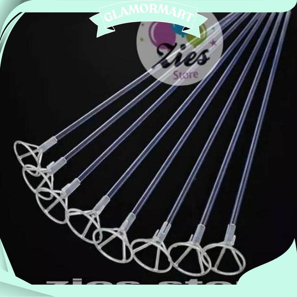 Stick And Cup Bening Balon Pvc / Stik Cup Balon Pvc Bening Zs Ori