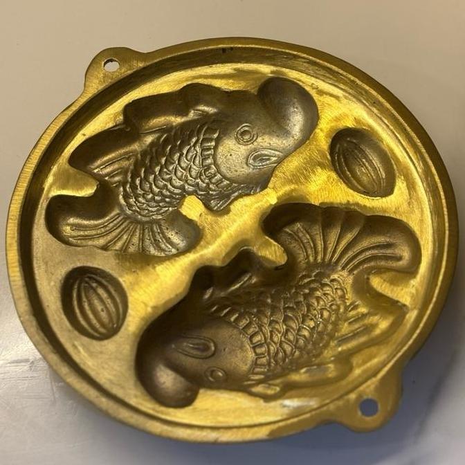 CETAKAN BOLU KERING 100% KUNINGAN ASLI