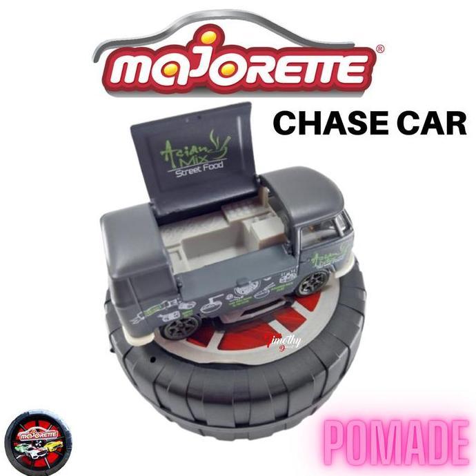 Diecast Majorette Pomade Chase Car Volkswagen VW T1 Asian Food Abu