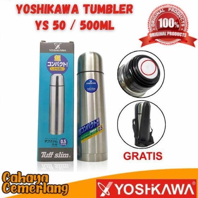 YOSHIKAWA BOTOL MINUM TUMBLER PANAS DINGIN HOT AND COOLD