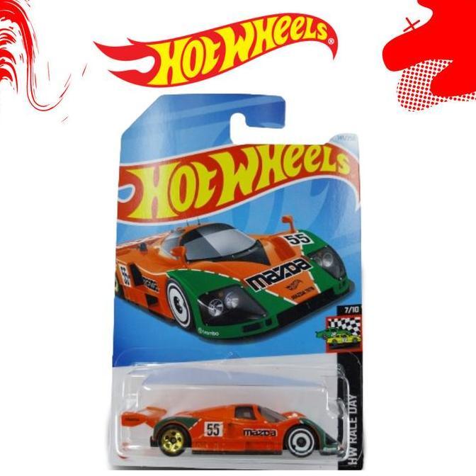 Hot Wheels Mazda 787B Orange Angka 55 Race Day Brembo
