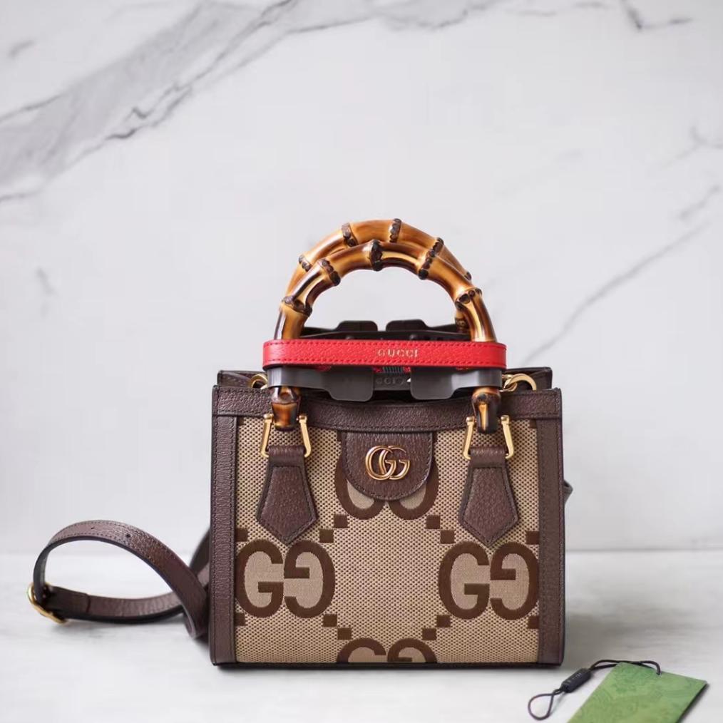 Gucci gg diana Bamboo Joint Mini Tote Bag