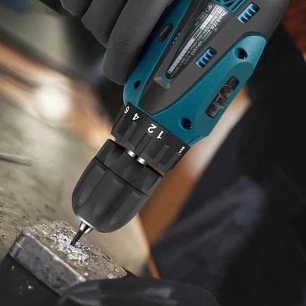 Mesin Bor Baterai Cordless Drill 12V Bor Cordless Power Drills Kit/ Dengan 2 Baterai Cordless Impact