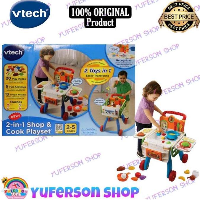 Vtech V-tech 2-in-1 Shop & Cook Playset