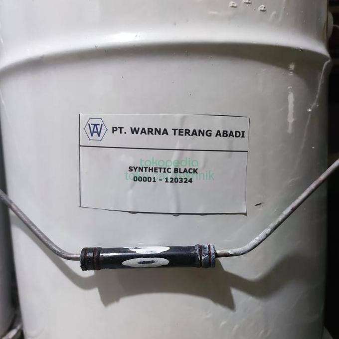 Promo cat pail - cat besi glossy putih 20L - synthetik white/black Diskon