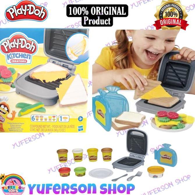Playdoh Play-Doh Play Doh Kitchen Creations Cheesy Sandwich Playset