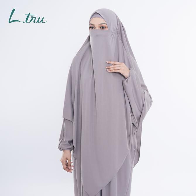L.tru - Set Kaftan & Khimar | Kaftan Ramadhan | Set Baju Haji dan Umroh Terlaris