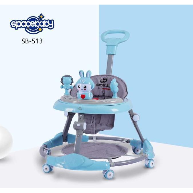 BABY WALKER SPACE BABY ALAT BANTU JALAN SB 513 / SB 512 | APOLO BABY WALKER SPACE BABY SB-513 | BABY