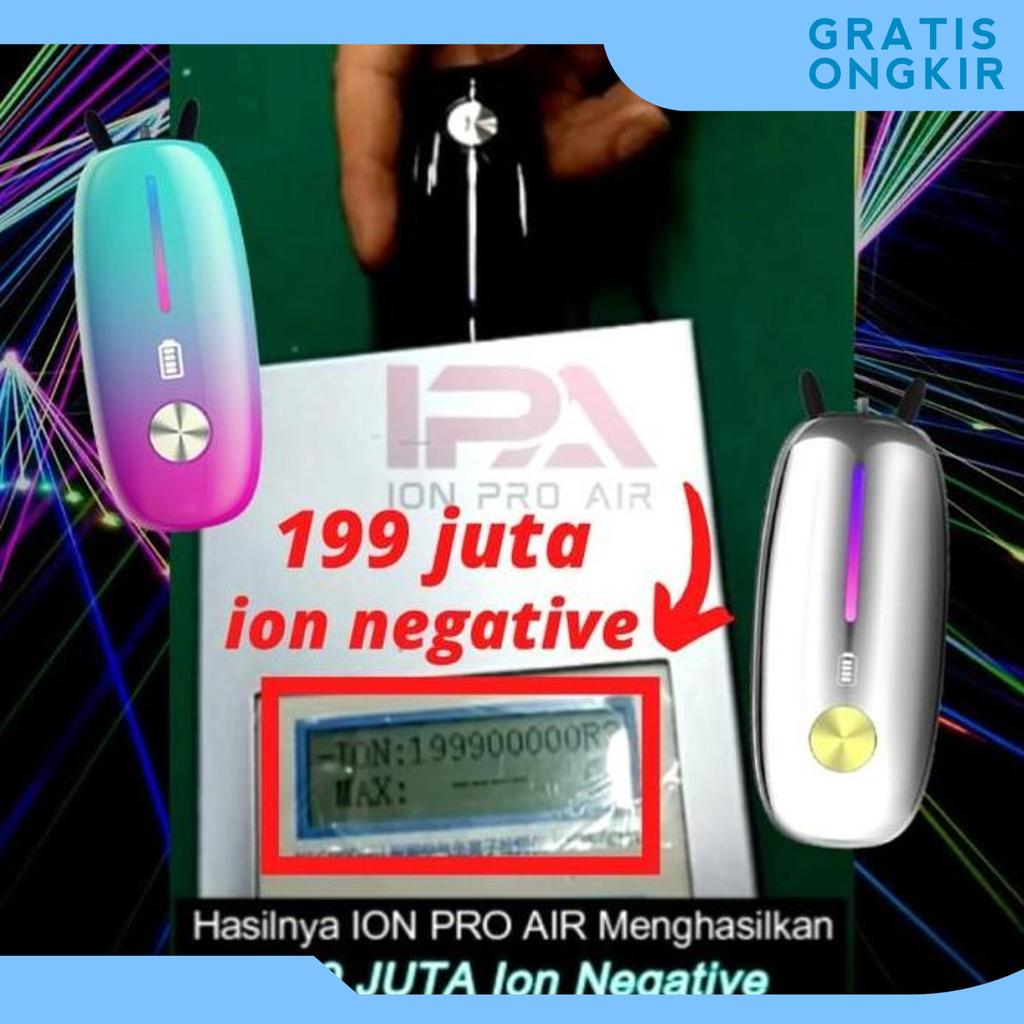 Kalung Ion Purifier Necklace Ionizer Portable Ion Negatif Pro Air
