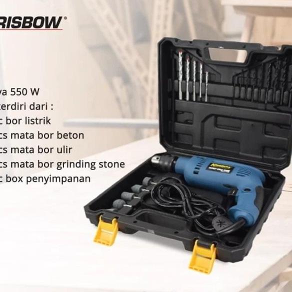 KRISBOW impact drill / set bor listrik 21 pcs