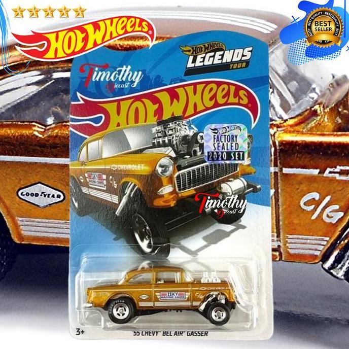 Hot Wheels 55 Chevy Bel Air Gasser Legend Gold Mail In Factory Sealed