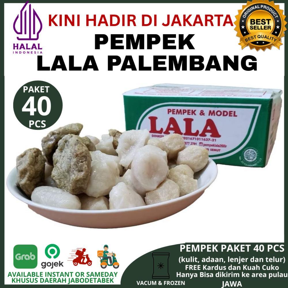 Pempek Lala Palembang Asli Paket 40 pcs Frozen