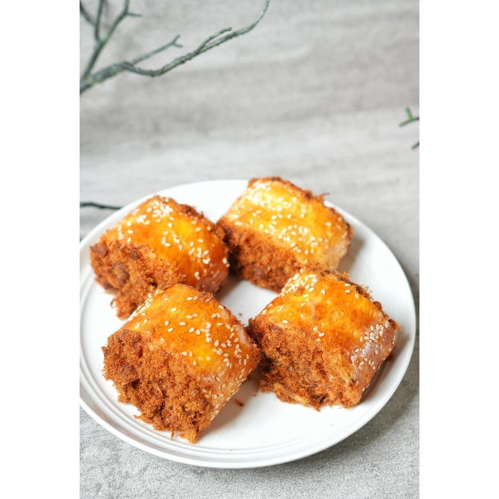 Roti Abon Gulung Orilla Bakery 8 Pcs Abon Sapi Premium & Full Butter Wisjman Asli Floss Roll Origina