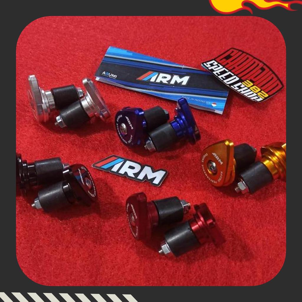 bar end jalu bandul stang pipih arumi arm all new nmax 2020 2021 2022