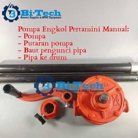 Promo Pompa Engkol BBM Bensin Pertamax Pertalite Pompa Pertamini Manual COD