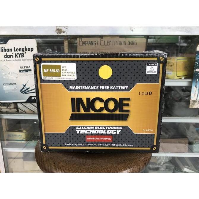 Promo Accu / Aki mobil Incoe MF 555-59 / 55559 COD