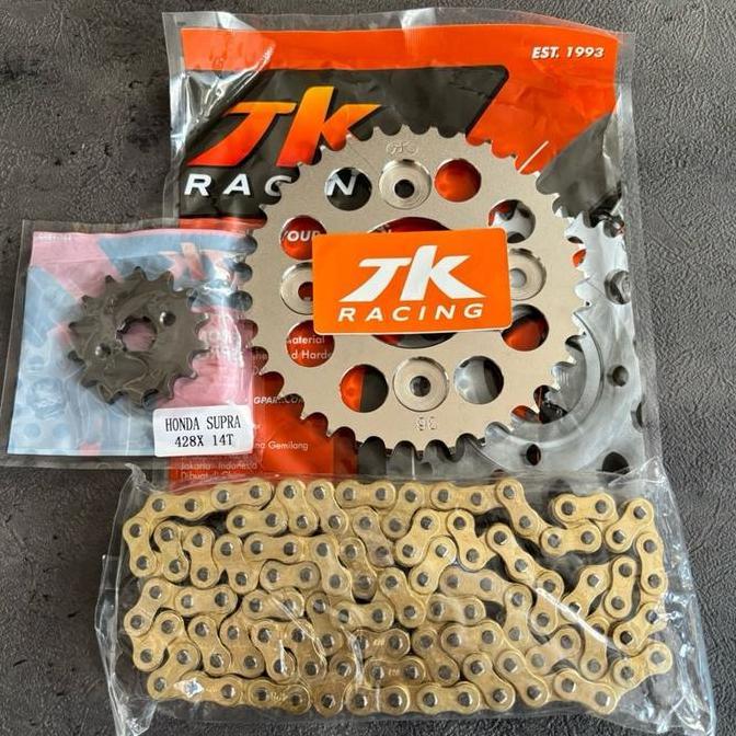 TERMURAH - Gear Gir Original SSS 428H/415H SupraX125, Supra Fi, Karisma125, Blade110, Blade 125 Fi, 