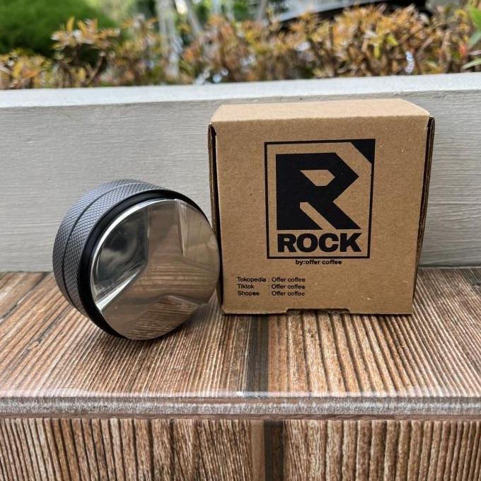 TERMURAH - Distribution tool tamper macaron 49mm rok presso Stainless