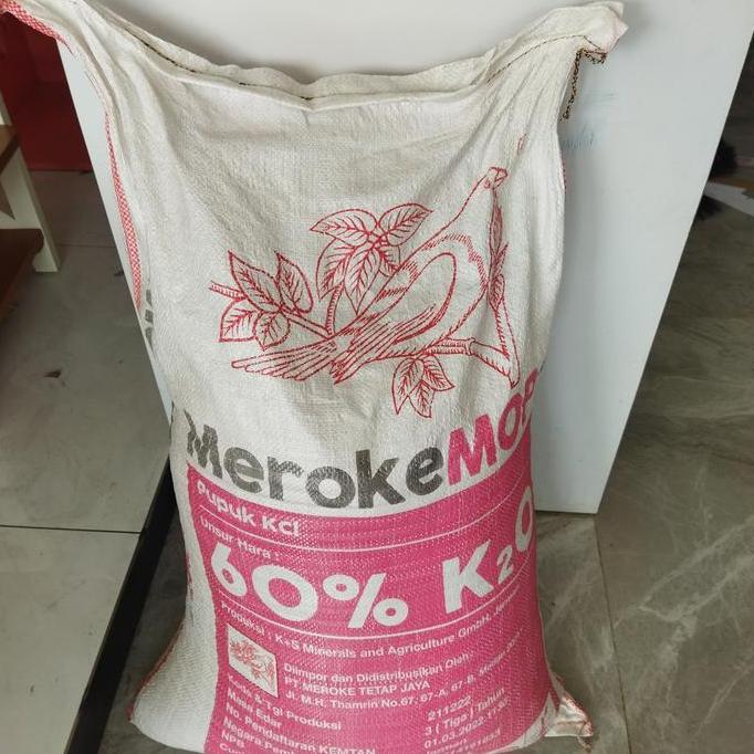 Promo Pupuk Meroke MOP 50kg [Kemasan Pabrik] - KCL COD