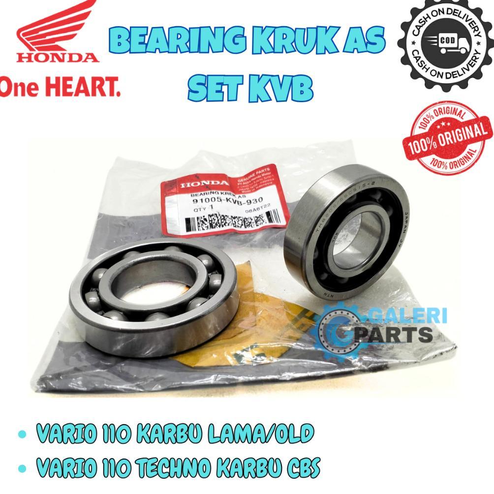 BEARING KRUK AS SET HONDA KVB VARIO 110 KARBU OLD VARIO 110 TECHNO KARBU CBS LAHAR RODA BELAKANG Bes