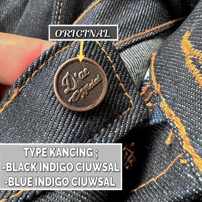 Denim Selvedge / Jeans Denim Selvedge / Denim Slim Straight / Selvedge / Raw Denim