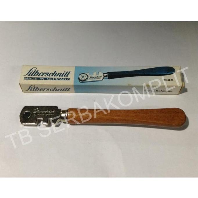 Pisau potong kaca silberschnitt german