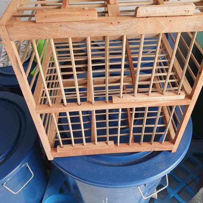 PROMO - kandang burung dara 2 pintu. khusus grab..