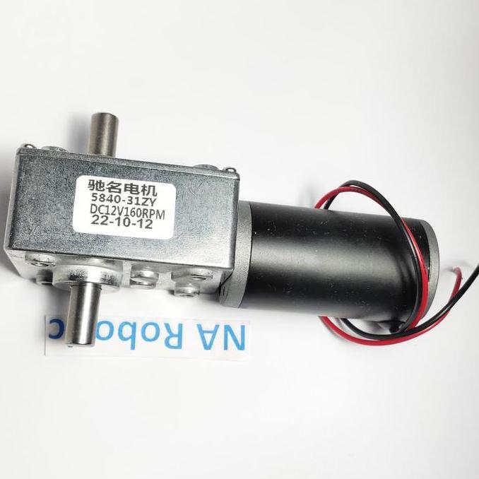 TERMURAH - Motor DC 12V 160Rpm Dual Shaft