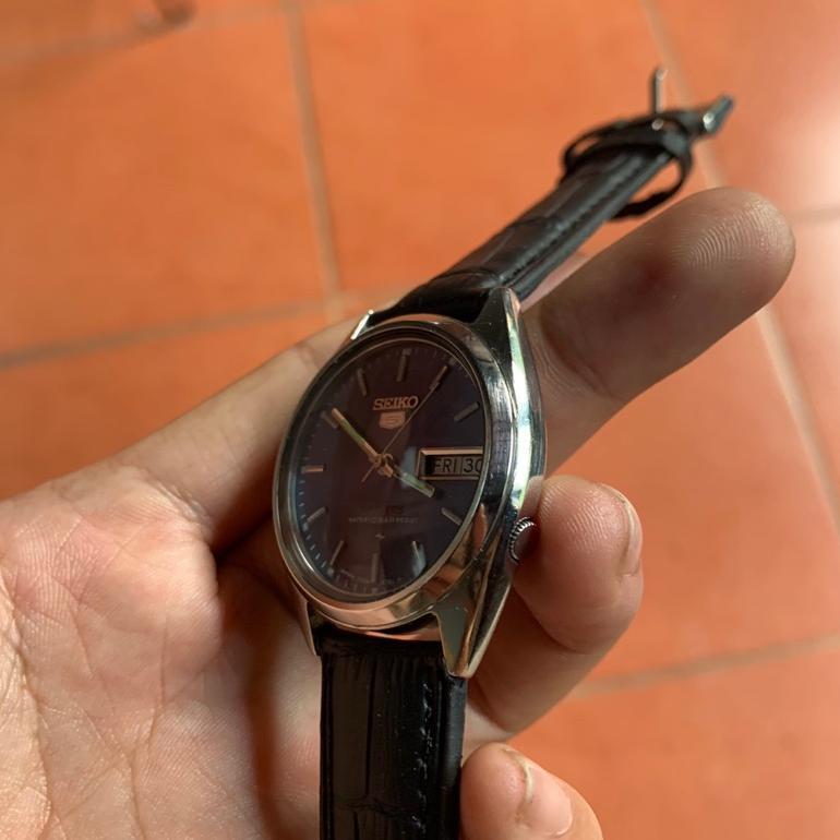 Seiko 5 7009 Navy Blue Dial Original