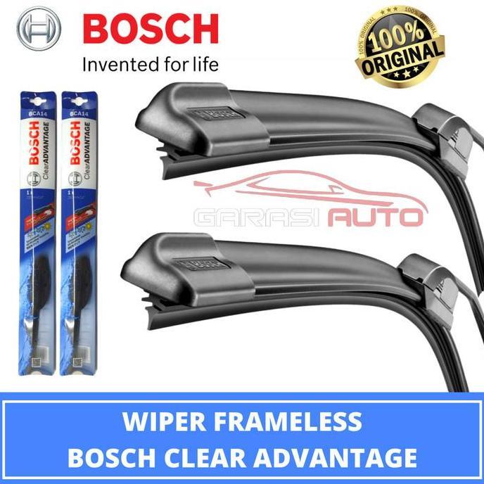 Wiper Etios Valco Original Bosch Clear Advantage Karet Frameless 26"
