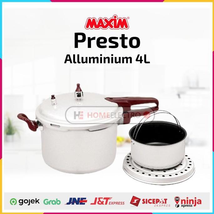 TERBARU PANCI PRESTO MAXIM 4 LITER PRESSURE MAXIM ORIGINAL PROMO
