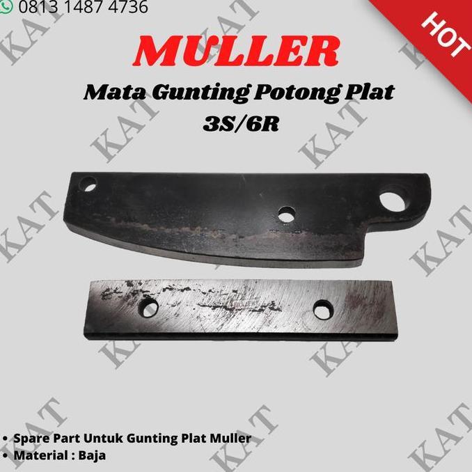 MATA PISAU POTONG PLAT 6 MM MULLER