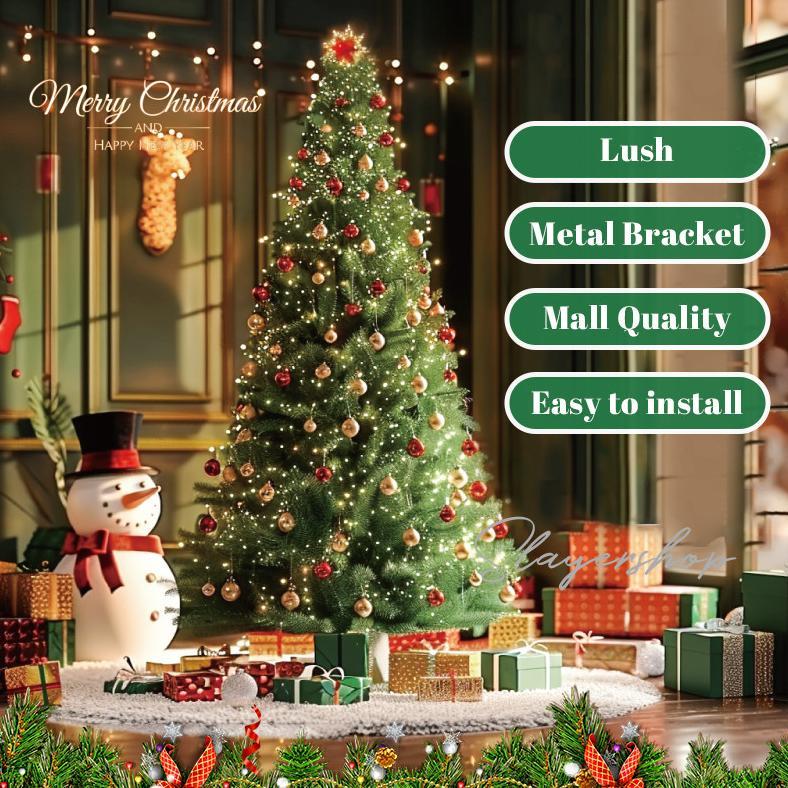180cm pohon natal baru dekorasi natal dekorasi natal dekorasi natal model premium model premium deko
