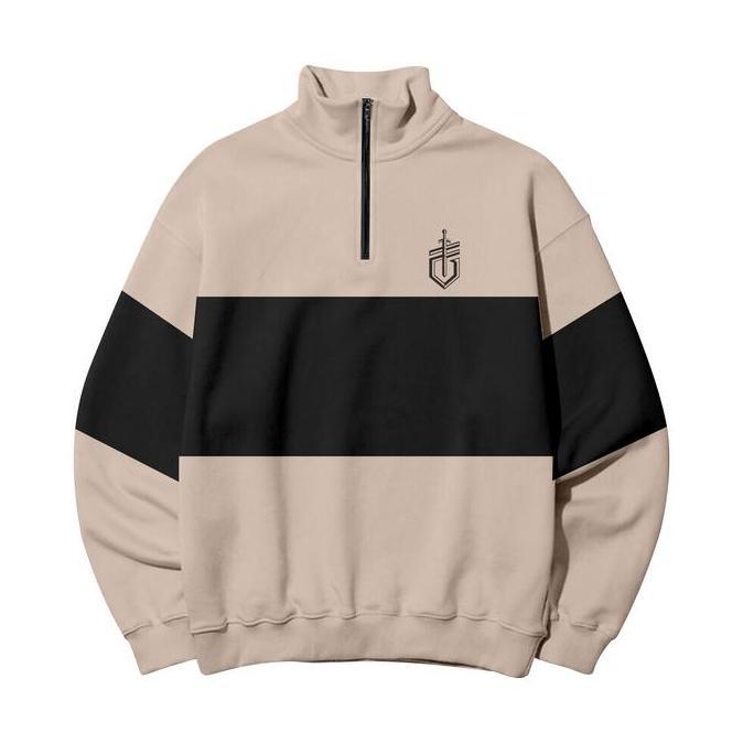 Sweater Rugby Mtrl Sweater Unisex Halfziper