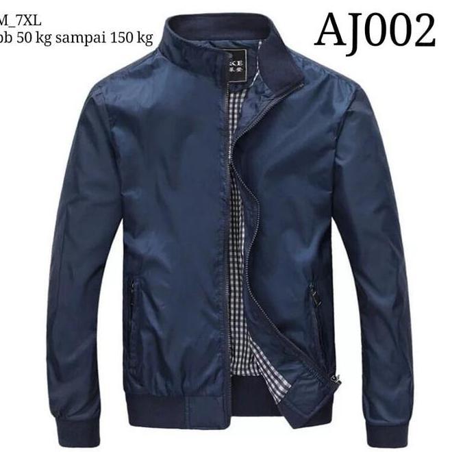 Jaket Bomber Big Size Pria Casual Jaket Kain Terbaru Jaket Keren
