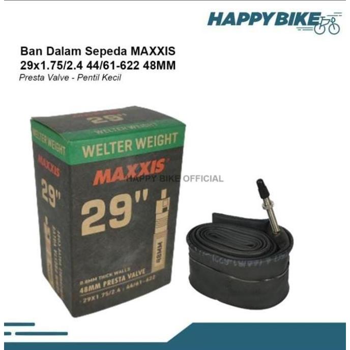 MAXXIS Tube Ban Dalam Sepeda 29 x 1.75/2.4 48mm FV Ban Sepeda MTB Downhill