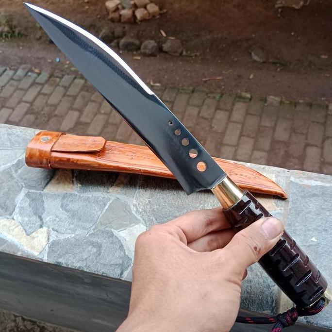 (Cap Garpu) pisau seset daging baja per jeep