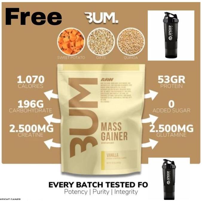 CBUM RAW MASS GAINER 12LBS GAINER PROTEIN 12LB