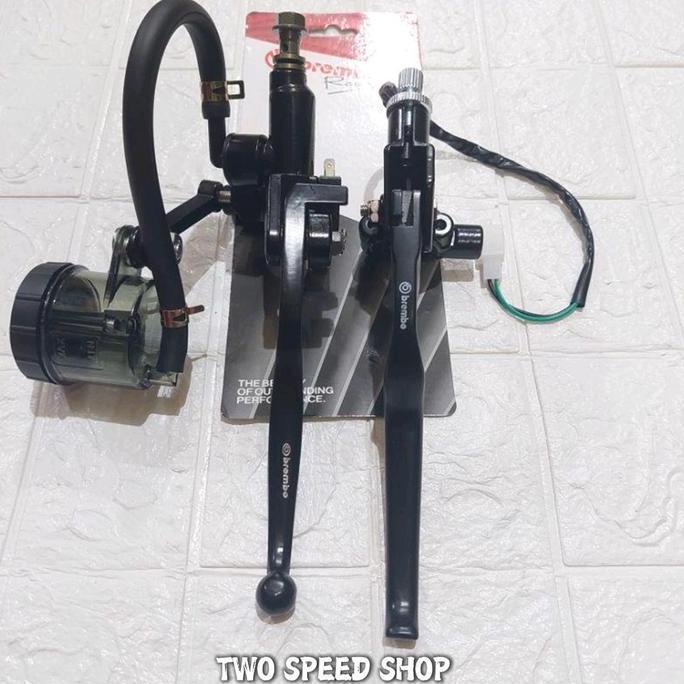Promo handle master rem kanan tabung big smoke plus kiri kopling model RCB universal untuk semua mot
