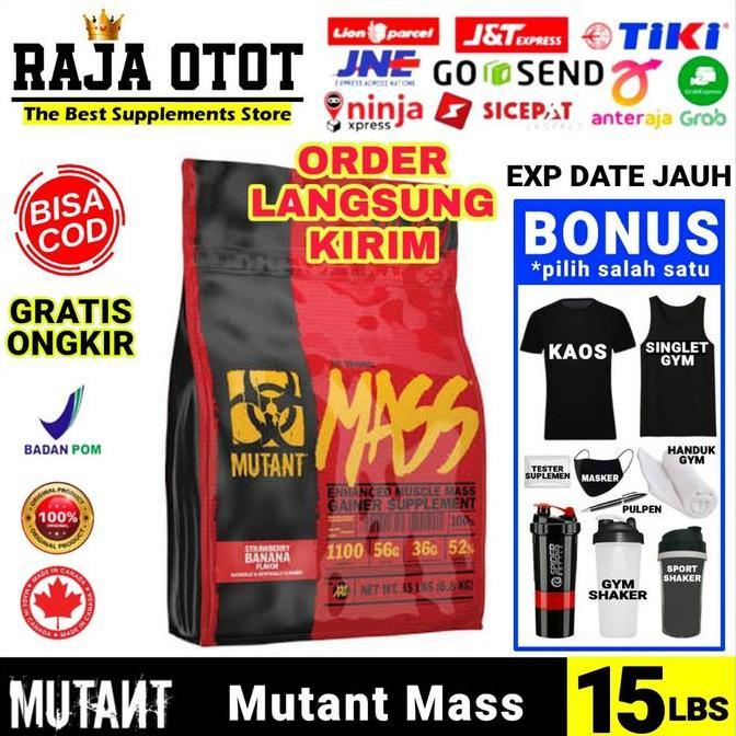 Mutant Mass Gainer Mutant Weight Gainer Susu Gainer Suplemen Fitness