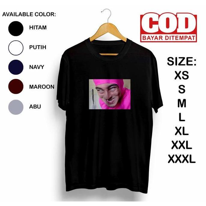 T-SHIRT | DISTRO | PINK GUY | JOJI | JOJI SMILE