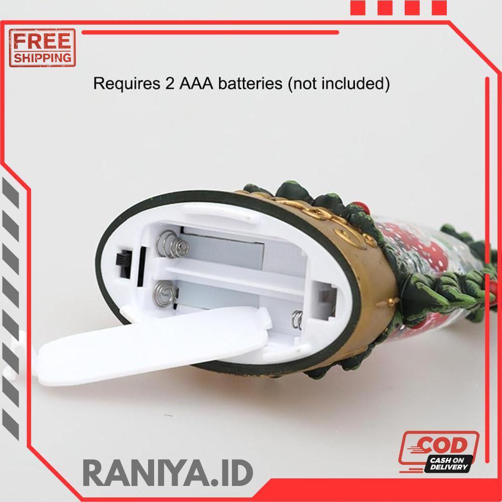 Diskon Pajangan Natal Bola Air Snowglobe Lampu Model Pohon Natal Hijau / Kecil Dekorasi Christmas Ho