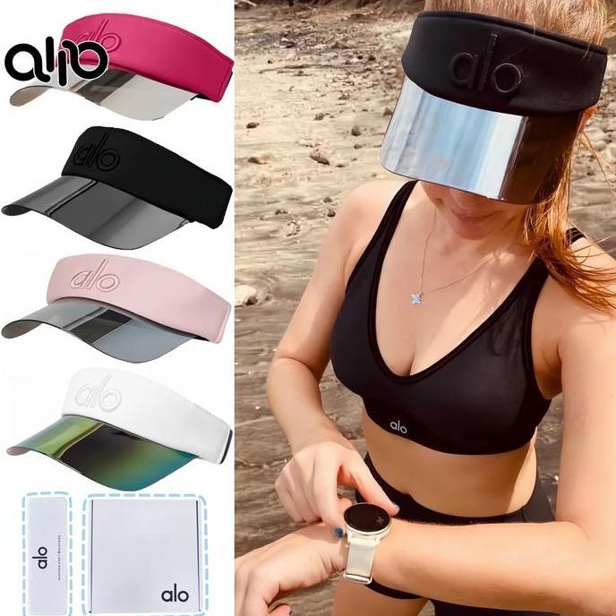 [COD]100% Original AlO YOGA Topi pelindung sinar matahari wanita Topi olahraga wanita CO