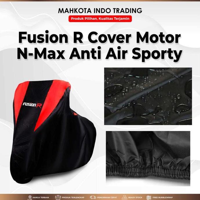 Promo Sarung Motor NMAX / Cover Motor Yamaha NMAX Waterproof FUSION R COD